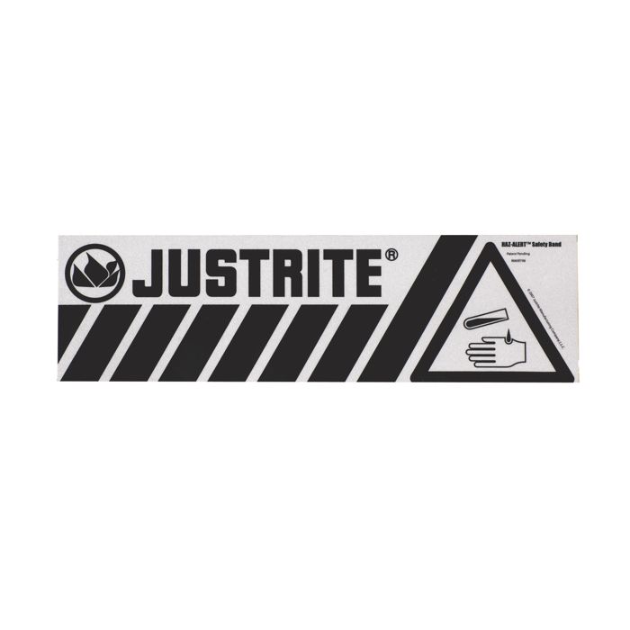 Haz-Alert Acid Safety Band (at bottom) - Small
