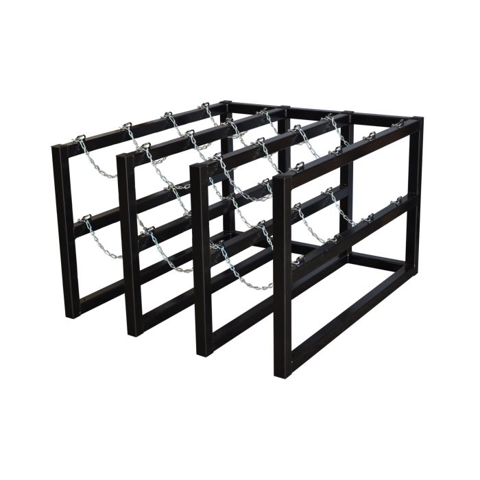 12 Cylinders (3x4) - Barricade - Gas Cylinder Rack