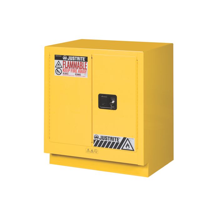 19 Gallon - Under Fume Hood - Manual Close - Flammable Storage Cabinet