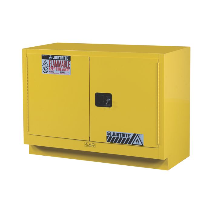 31 Gallon - Under Fume Hood - Manual Close - Flammable Storage Cabinet