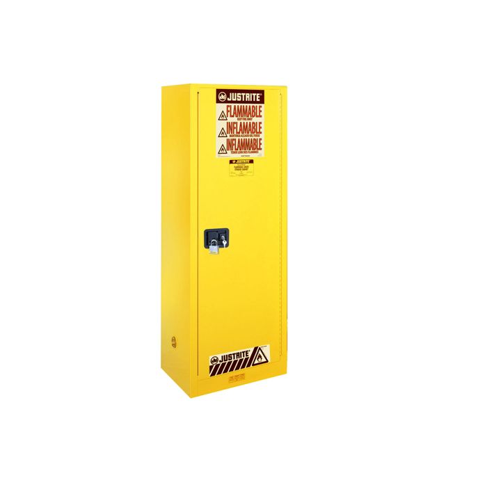 22 Gallons - Slimline - Manual Close - Flammable Storage Cabinet