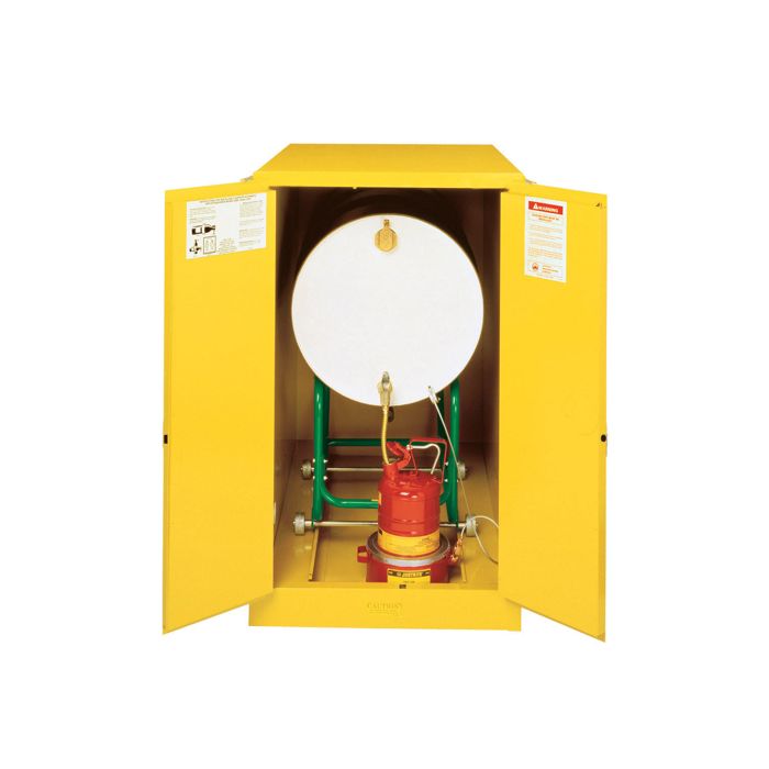55-Gallon Drum x 1 - Horizontal Storage - Manual Close - Flammable Storage Cabinet