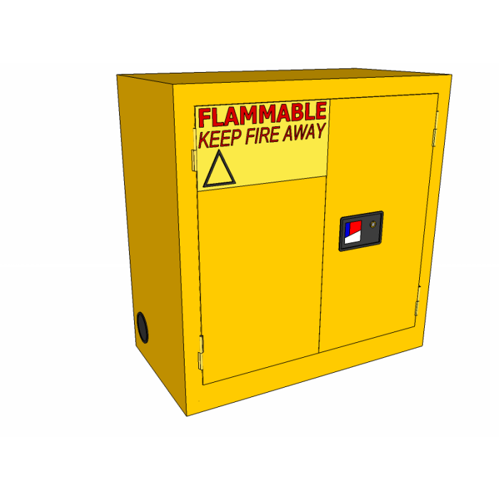 22 Gallons - Manual Close - Flammable Storage Cabinet