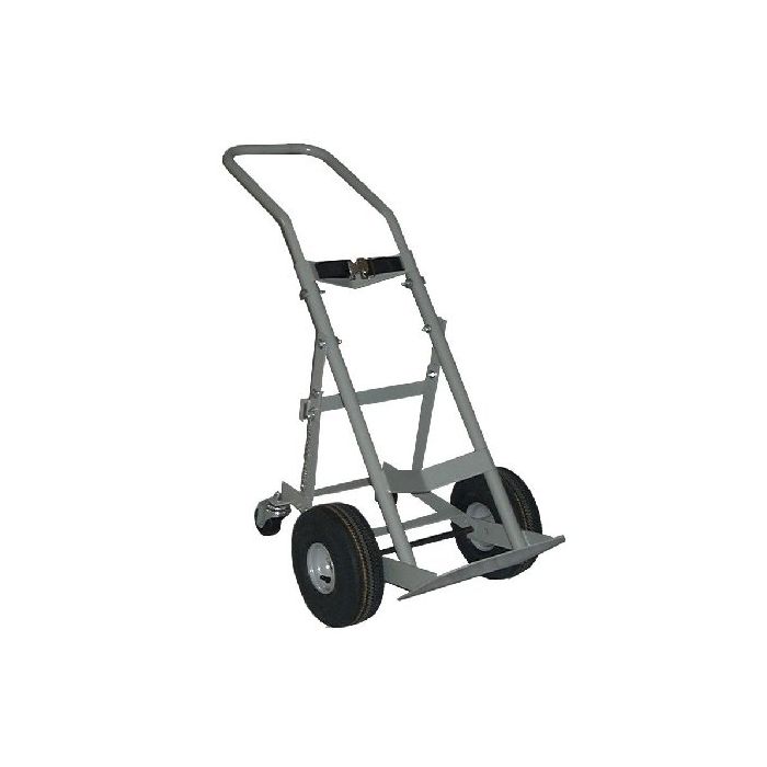 1 Cylinder - 4 Wheels - Flat Free Tires - Gas Cylinder Hand Truck