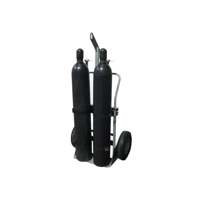2 Cylinders - Hoist Hook - Heavy Duty - Gas Cylinder Dolly