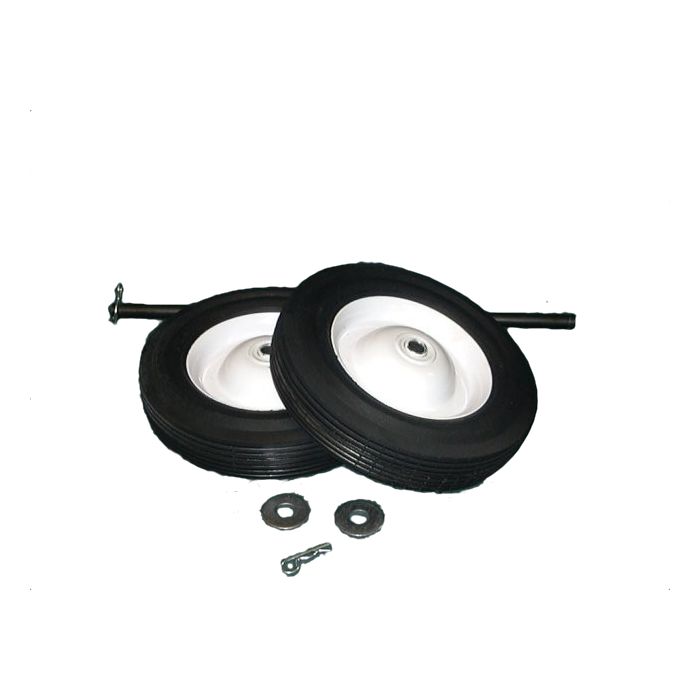 Semi-Pneumatic Wheel and Axle Set