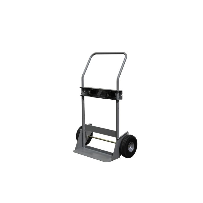 2 Cylinders - Flat Free Tires - Gas Cylinder Dolly