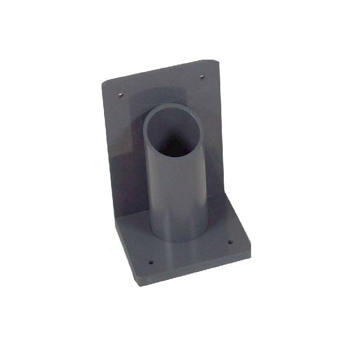 Wall or Benchtop Bottle Holder - Laboratory (LB) Size - PVC - 1 Bottle