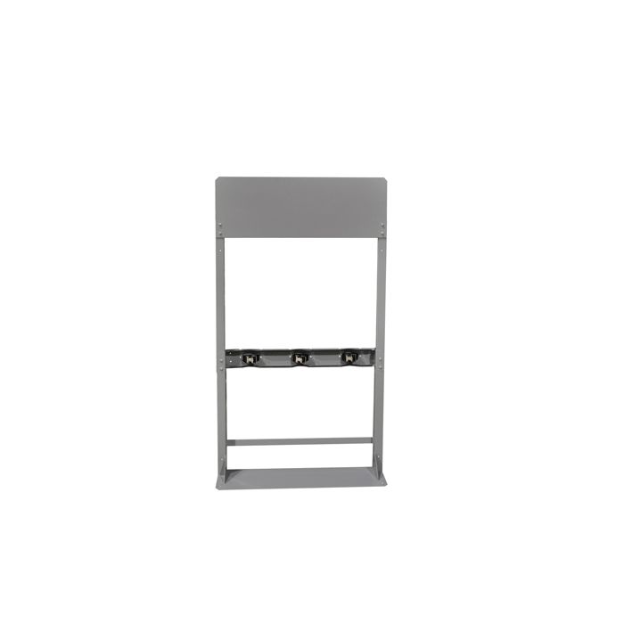 3 Cylinders - Process Station - Gas Cylinder Rack