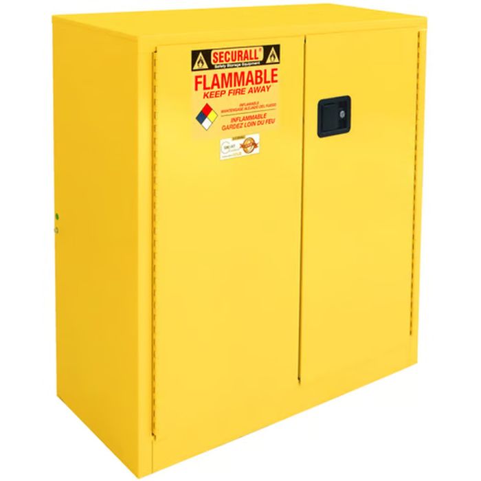 Flammable Storage Cabinet - 30 Gallons - Manual Close