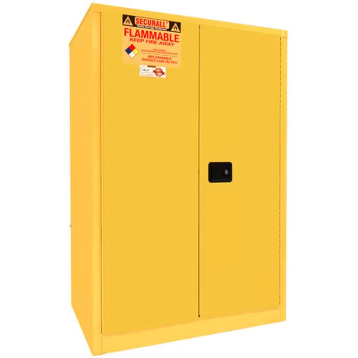 Flammable Storage Cabinet - 90 Gallons - Manual Close Doors