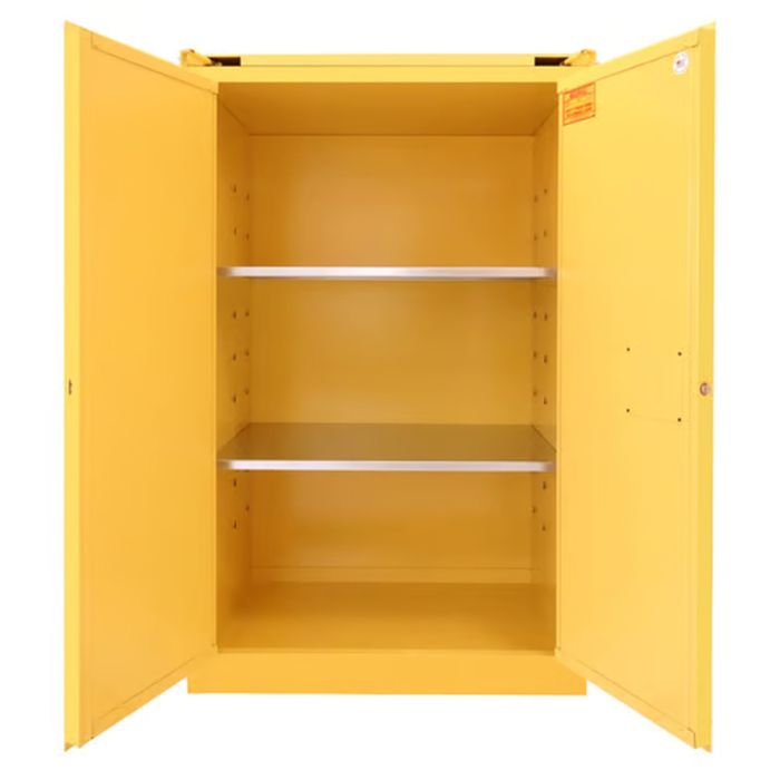 Flammable Storage Cabinet - 90 Gallons - Self-Closing Doors