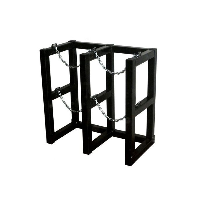 2 Cylinders (2x1) - Barricade - Gas Cylinder Rack