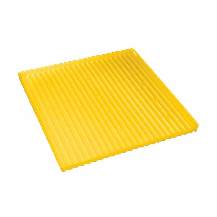 Shelf/Sump Polyethylene Tray - 4 gallon cabinets - Yellow