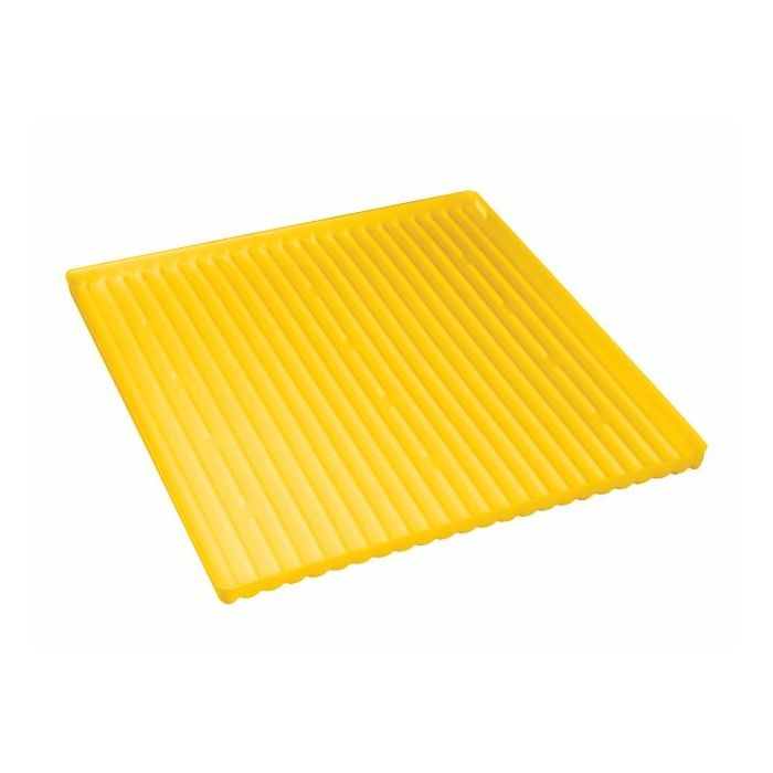 Shelf/Sump Polyethylene Tray - 60 gallon - Yellow