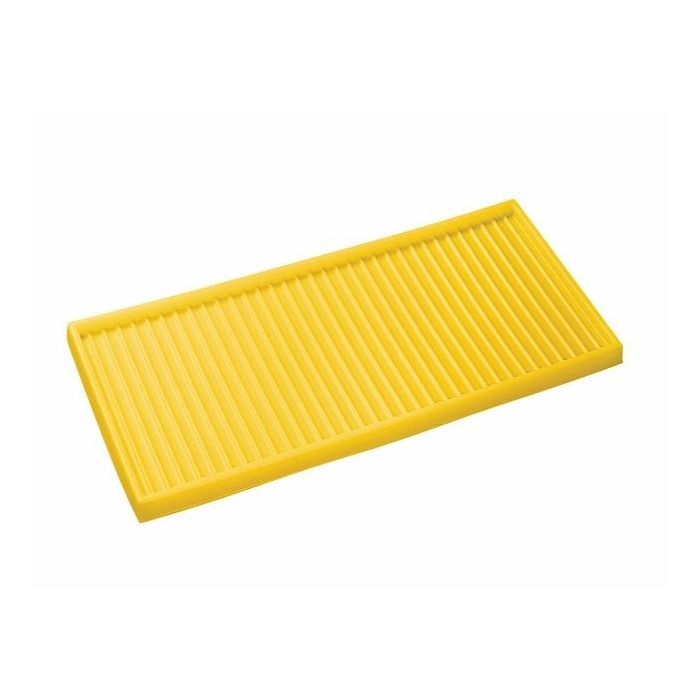 Polyethylene Tray for Cabinet Top - 17 gal Piggyback and all 2-door 30, 40 & 45 gallon - Yellow