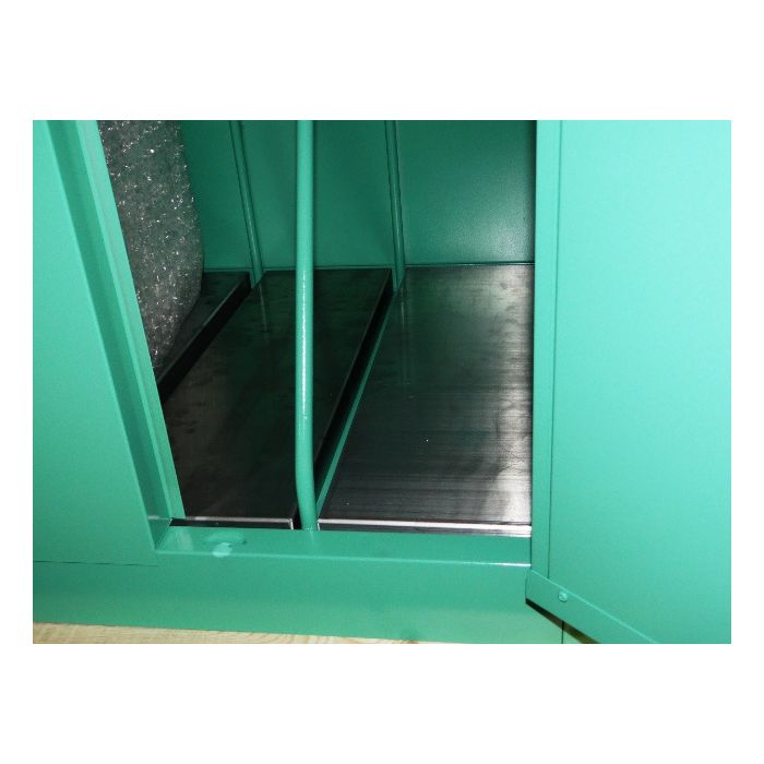 Steel Riser Insert - 12 Cylinders Oxygen & Medical Cabinet Accessory