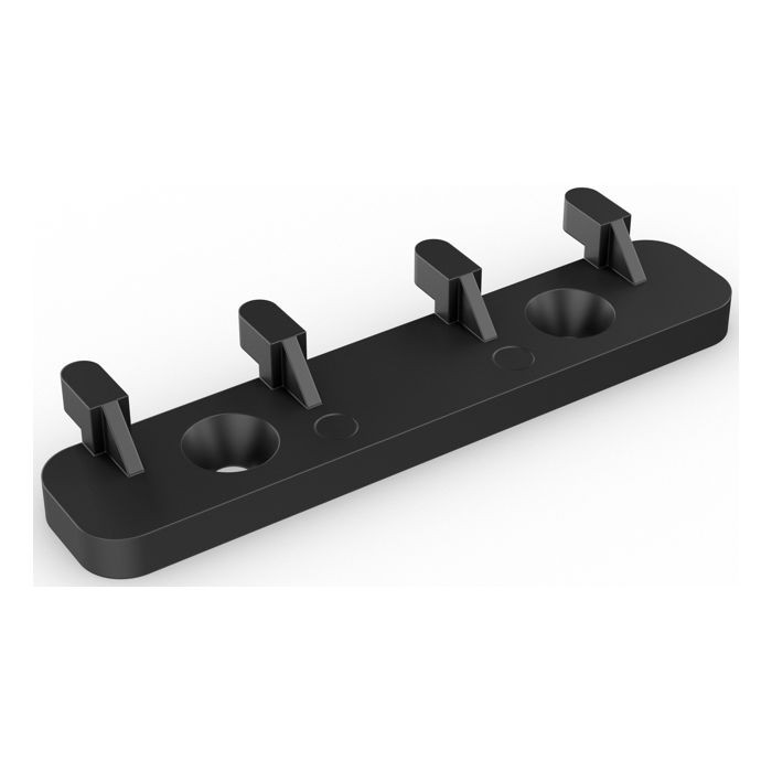 Large Floor Hooks With Screws and Plugs for Open Grid Workplace Floor Mat