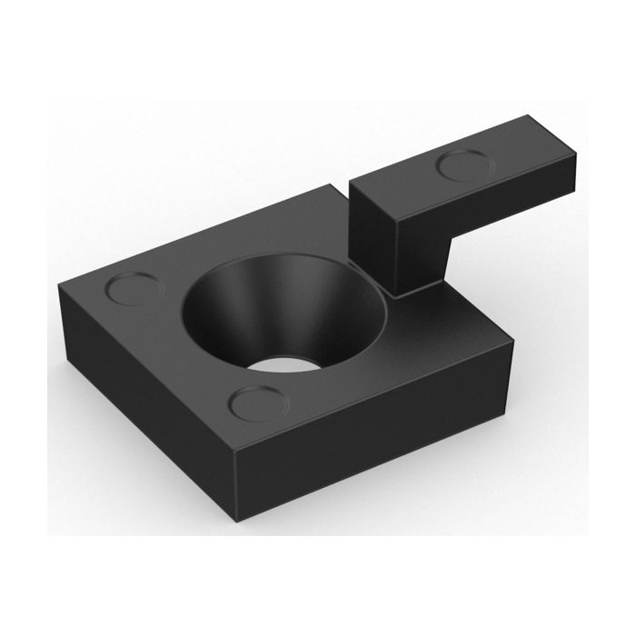 Small Floor Hooks With Screws and Plugs for Open Grid Workplace Floor Mat