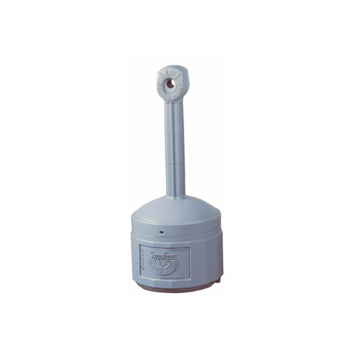 4 Gallon - Gray - Cigarette Disposal Receptacle - Outdoor Ashtray