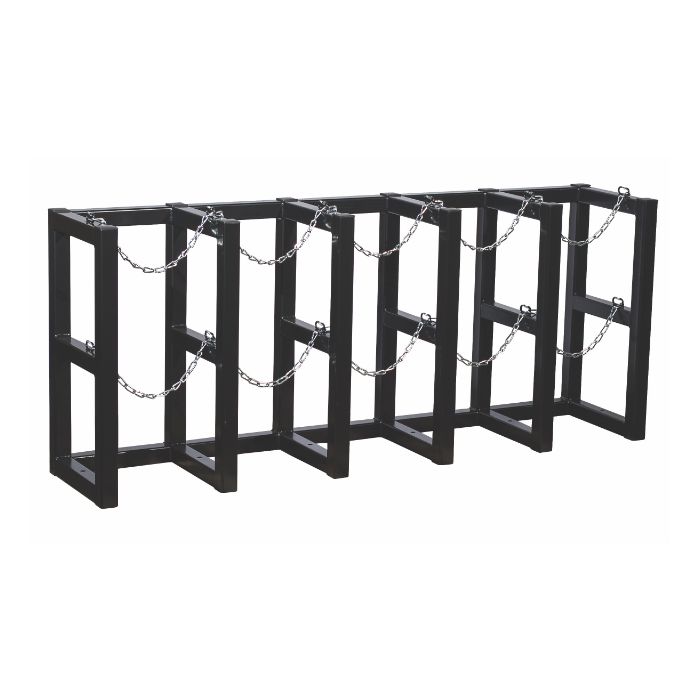 5 Cylinders (5x1) - Barricade - Gas Cylinder Rack