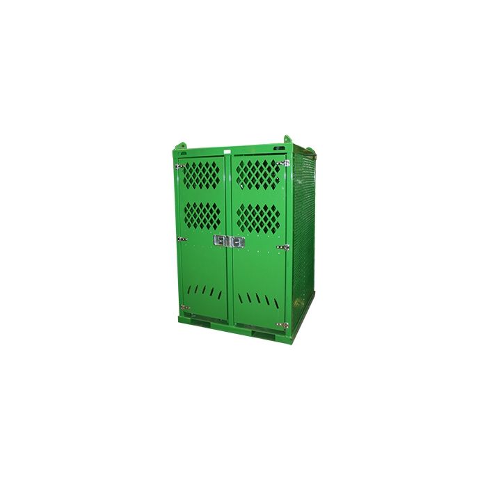 Gas Cylinder Cabinet, Firewall, Hoistable, Forkliftable Base, 20