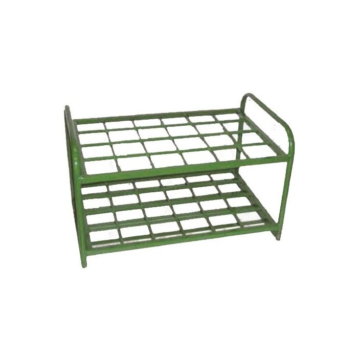 24 Cylinders - Oxygen & Medical Gases (D,E) - Green - Cylinder Rack