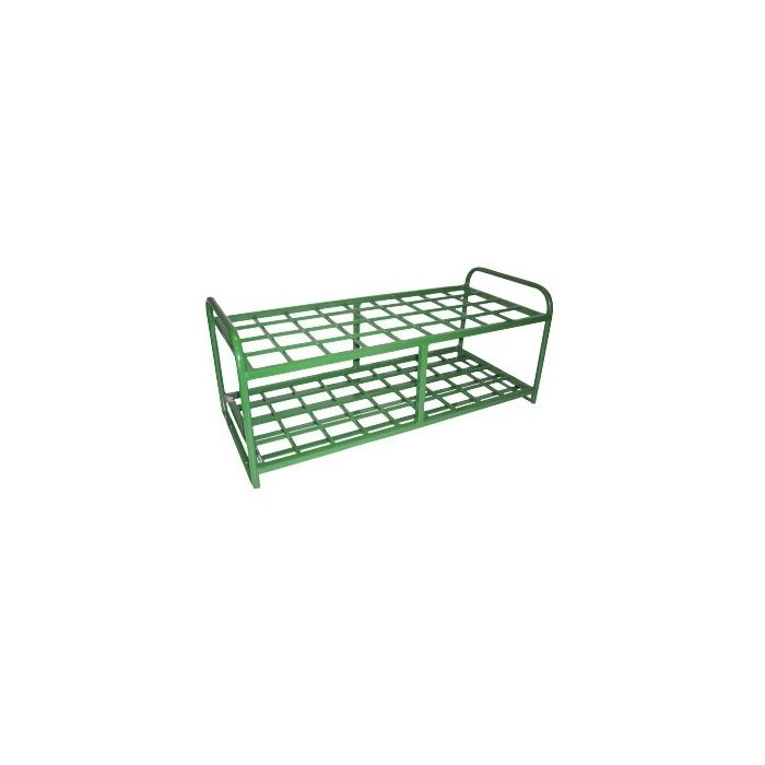 36 Cylinders - Oxygen & Medical Gases (D,E) - Green - Cylinder Rack