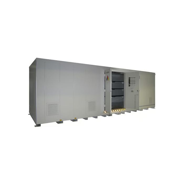 55-Gallon Drum x 48 - Agricultural/Non-Explosive Chemical - Non-Combustible - Outdoor Chemical Storage Locker