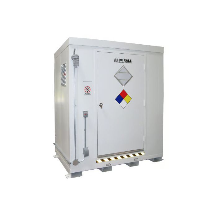55-Gallon Drum x 6 - Agricultural/Non-Explosive Chemical - Non-Combustible - Outdoor Chemical Storage Locker