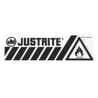Haz-Alert Flammable Safety Band (at bottom) - Large