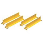 Shelf Divider Set - Standard, Compact, Slim and Fume Hood Flammable Cabinets