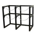 2 Cryogenic Tanks (22" Dewar) - Liquid Gas Cylinder Rack