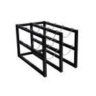 8 Cylinders (2x4) - Barricade - Gas Cylinder Rack