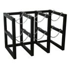6 Cylinders (3x2) - Barricade - Gas Cylinder Rack