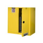 30-Gallon Drum x 2 - Vertical Storage With Rollers - Self-Closing - Flammable Storage Cabinet