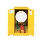 55-Gallon Drum x 1 - Horizontal Storage - Manual Close - Flammable Storage Cabinet
