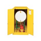 55-Gallon Drum x 1 - Horizontal Storage- Self-Closing - Flammable Storage Cabinet
