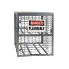 4 Propane Tanks - Outdoor, Horizontal Storage - Galvanized - Gas Cylinder Cabinet