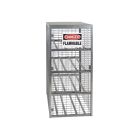 8 Propane Tanks - Outdoor, Horizontal Storage - Galvanized - Gas Cylinder Cabinet