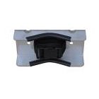 1 Cylinder - Wall Mount - Stainless Steel - Gas Cylinder Bracket