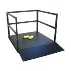 21 Cylinders - Bulk - Gas Bottle Pallet - With 16" Hinged Ramp