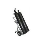 2 Cylinders - Hoist Hook - Rear Casters - Tool Tray - Gas Cylinder Hand Truck