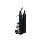 2 Cylinders - Hoist Hook - Rear Casters - Gas Cylinder Hand Truck