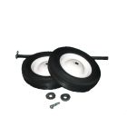 Semi-Pneumatic Wheel and Axle Set
