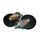 5 Inch Post Swivel Caster Set