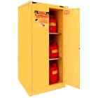 Flammable Storage Cabinet - 60 Gallons - Self-Closing Doors