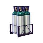 4 Cylinders - Oxygen & Medical (M60) - Cylinder Rack
