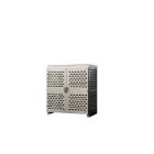 12 Propane Tanks (20 LB) - Outdoor - Vertical Storage - 2 Doors - Laser Cut Aluminum - Gas Cylinder Cage