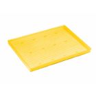 Shelf/Sump Polyethylene Tray - 12 & 15 gal Compac and 22 gal Slimline - Yellow